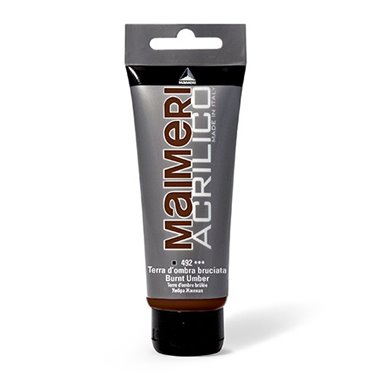 Maimeri Acrilico Tubo 75 ml Terra Ombra Bruciata