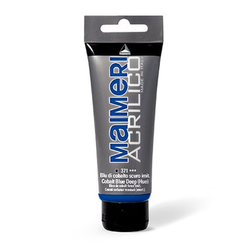 Maimeri Acrilico Tubo 75 ml Blu Cobalto Scuro