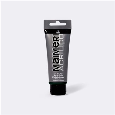 Maimeri Acrilico Tubo 75 ml Verde Ftalo