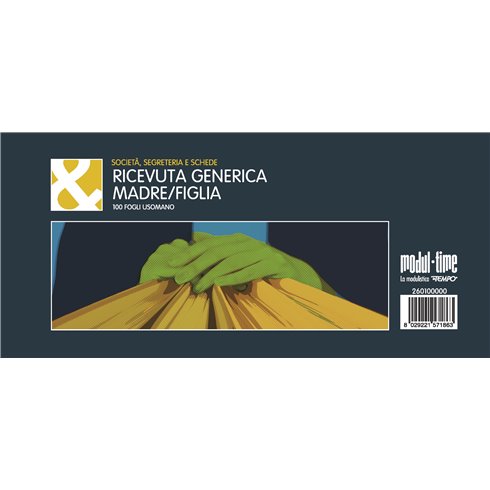 MT Blocco Ricevute Mad/Fig 10x21,5 100 copie 260100000