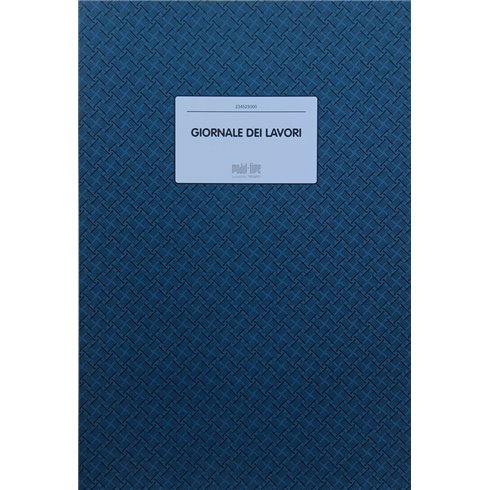 MT Registri Giornale dei Lavori 29,7x21 47 ff 234525000