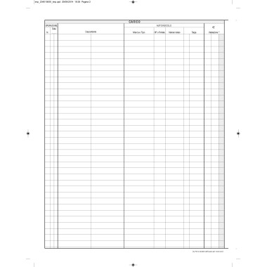 MT Registri Car/Sca Autoveicoli 31x24 47 ff 234010000