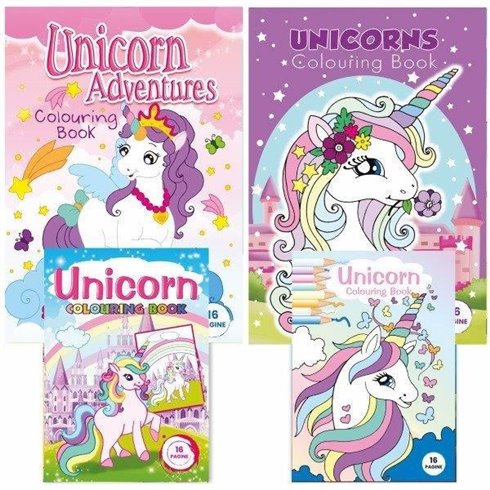 Album Da Colorare 00100582 Unicorni Mod B