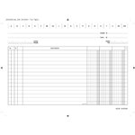 MT Schede 3 Colonne con rubrica A-Z 17x24 100 pz 255200000