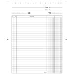 MT Schede 3 Colonne con rubrica A-Z 21x15 100 pz 255430000