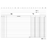 MT Schede 3 Colonne con rubrica A-Z 21x29