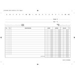 MT Schede Dare Avere Saldo 15x21 100 pz 253300000