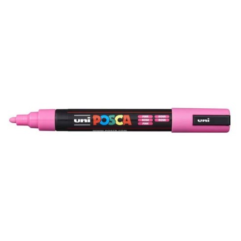 Marker Uni Posca Media PC5 M Rosa 6 pz.