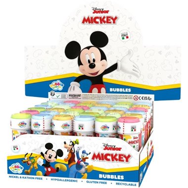 Bolle di sapone Mickey Expo 36 pz