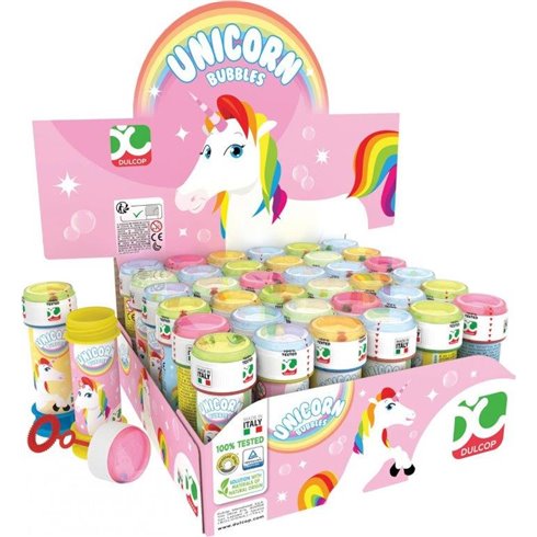 Bolle di sapone Unicorn Expo 36 pz