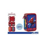 MC 23 Spiderman Astuccio 3 Zip Giotto Turbocolor