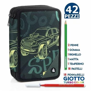 GS 24 Astuccio 3 Zip 18+18 Big Car Be Smart