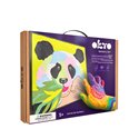 Okto Pasta per colorare con i numeri 29x29 Panda