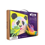 Okto Pasta per colorare con i numeri 29x29 Panda