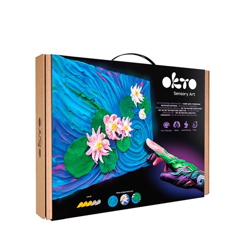 Okto Pasta per colorare 3D 30x40 Monet 10003