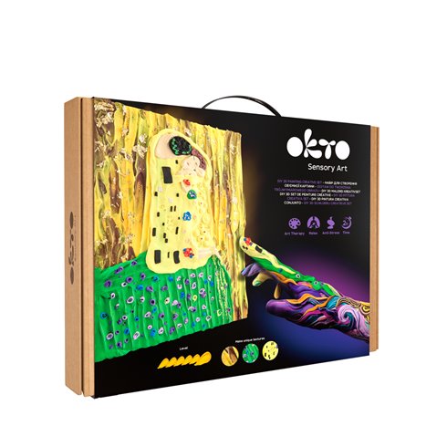 Okto Pasta per colorare 3D 30x40 Klimt 10006