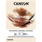 Blocchi Canson Graduate Mix 368 A4 30F 220 gr.