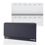 Agenda 25 Quando Alleria 29x15 Planning Settimanale Blu