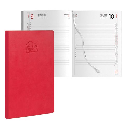 Agenda 25 Quando Femmena 17x24 Giorn. SDS Rosso