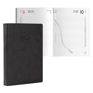 Agenda 25 Quando Femmena 15x21 Giorn. SDS Grigio Scuro