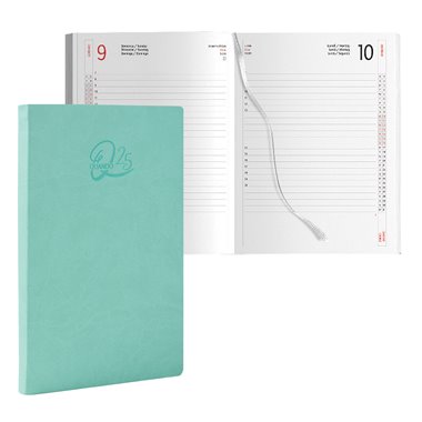 Agenda 25 Quando Femmena 17x24 Giorn. SDS Verde Berillo