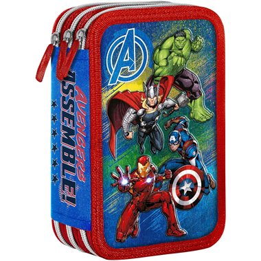 Mc 22 Avengers Astuccio 3 Zip + Giotto Turbo