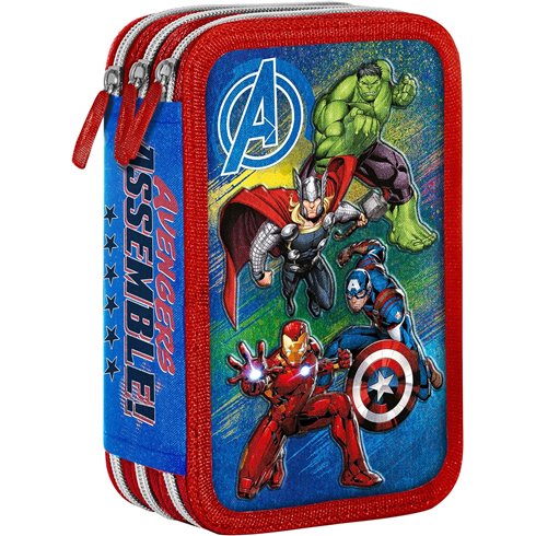 Mc 22 Avengers Astuccio 3 Zip + Giotto Turbo