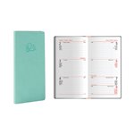 Agenda 25 Quando Femmena  8x15 Settimanale Verde Berillo