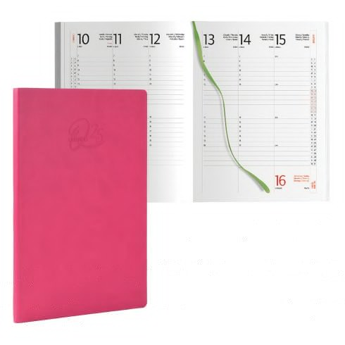 Agenda 25 Quando Femmena 17x24 Settimanale Fuxia