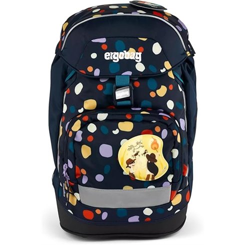 Ergobag 24 Zaino Prime Mosaic Stone Bear