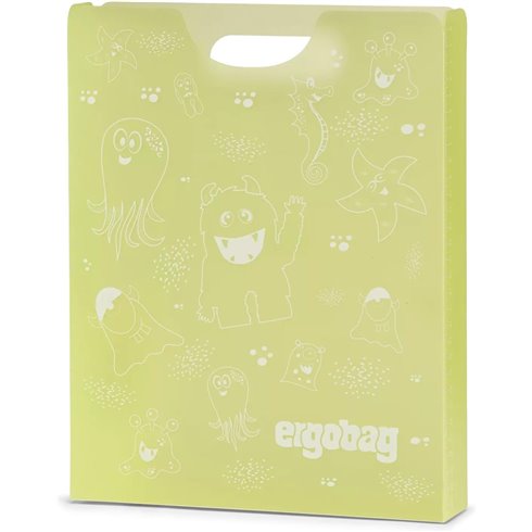 Ergobag 24 Porta Quaderni Monster Yellow