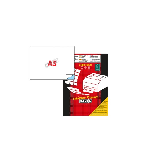 Etichette su A5 Markin 210x148