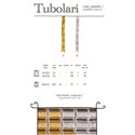 Cordoncino tubolare rocchetta  10 mt. Oro/Arg Expo 25 pz.