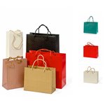 Shopper Star Natale 24 Brigitte Bottiglie Verde 12x9x36 10 pz.