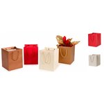 Shopper Star Natale 24 Brigitte Panettone Rosso 20x20x25 10 pz.