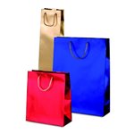 Shopper Sadoch 24 Natale Rex Bottiglia Metal Rosso12x9x37 10 pz.