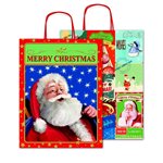 Shopper Sadoch 24 Natale Santa Claus 16x8x21 25 pz.