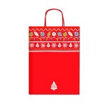 Shopper Sadoch 24 Natale Decori di Natale 16x8x21 25 pz.