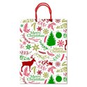 Shopper Sadoch 24 Natale Rex Fantasia 30x41x12 10 pz.