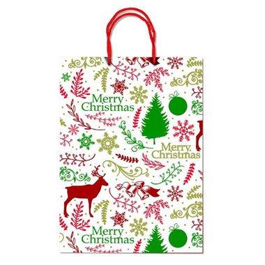 Shopper Sadoch 24 Natale Rex Fantasia 30x41x12 10 pz.