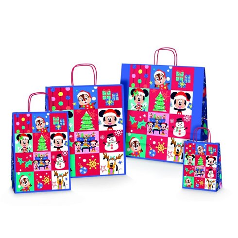 Shopper Sadoch 24 Natale Disney 16X8X21 25 pz.