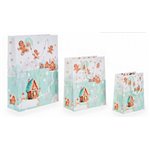 Shopper Star Natale 24 Gingerbread Village 18x10x23 10 pz.