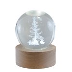 Lampada Sfera con base 6 cm Albero