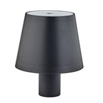 Lampada Tappo Touch 11x11x13 Metal Nera