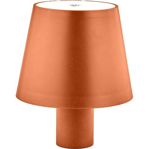 Lampada Tappo Touch 11x11x13 Metal Ruggine