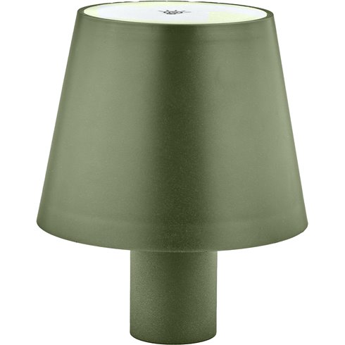 Lampada Tappo Touch 11x11x13 Metal Verde