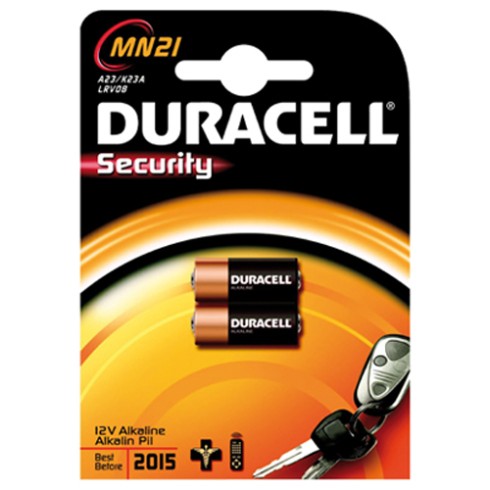 Pile Duracell Alcaline 12 volts MN21 2 pz.