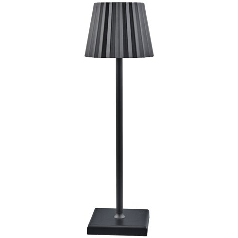 Lampada a Piantana Touch Plissé  38 cm Nera