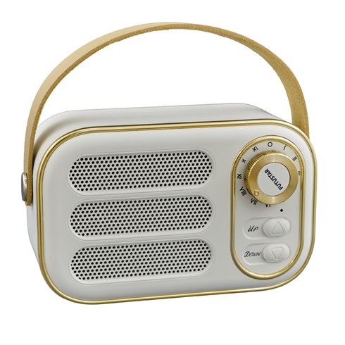 Radio Retro Bluetooth 8x13 Bianca