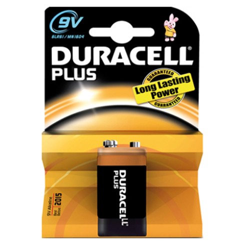 Pile Duracell Alcaline 9 volts 1 pz.